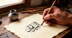 Écrire son prénom en arabe : comment faire avec les lettres initiales, médianes et finales